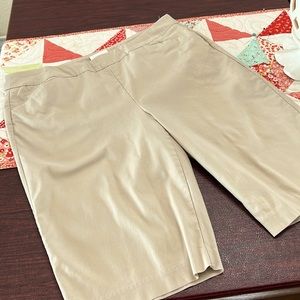 Chicos Tan Shorts